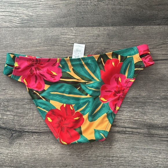 Kona Sole Res Floral Hipster Bikini Bottoms - Picture 5 of 5